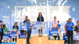 Wali Kota dan Wakil Wali Kota Tangerang, Sachrudin-Maryono Bersama Para Runner Tangerang 10K. Foto: Ist