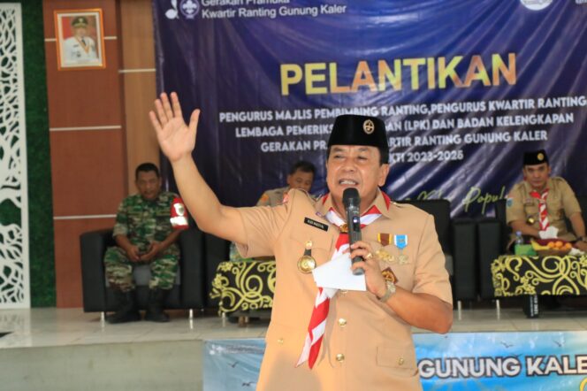 
 Ka Kwartir Cabang Gerakan Pramuka Kabupaten Tangerang Moch. Maesyal Rasyid. Foto: istimewa