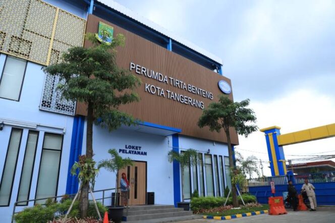 
 Kantor Pusat Perumdam Tirta Benteng Kota Tangerang. Foto: Ist 