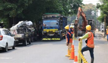 Dishub Kota Tangerang bakal lakukan rekayasa lalulintas dan jalur alternatif di ruas jalan yang akan diperbaiki. Foto: ist