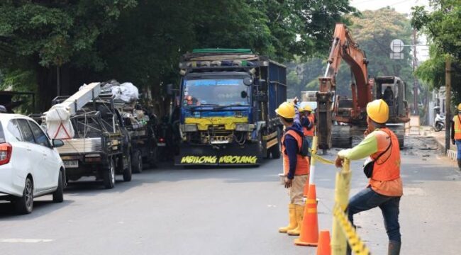 Dishub Kota Tangerang bakal lakukan rekayasa lalulintas dan jalur alternatif di ruas jalan yang akan diperbaiki. Foto: ist