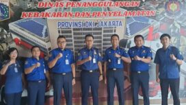 Kepala Pelaksana BPBD Kota Tangerang Mahdiar beserta jajaran sai Penandatanganan Perjanjian Kerja Sama (PKS) Penanggulangan Kebakaran dan Penyelamatan bersama Dinas Penanggulangan Kebakaran dan Penyelamatan (Gulkarmat) Provinsi DKI Jakarta. Foto: ist 