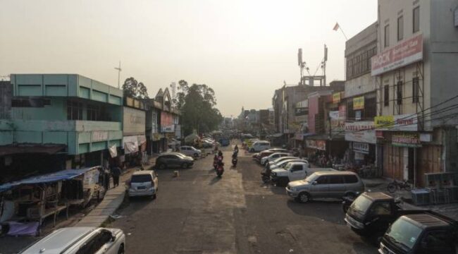 Penampakan Kawasan Jalan Ki Asnawi Pasar Lama Kota Tangerang. Foto: Ist