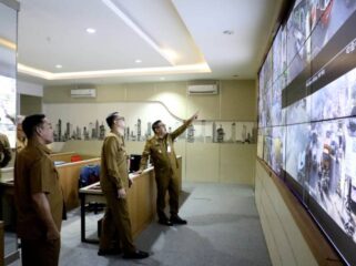 Wakil Wali Kota Tangerang, H. Maryono, saat Kunjungi Kantor Dishub Kota Tangerang. Foto: ist