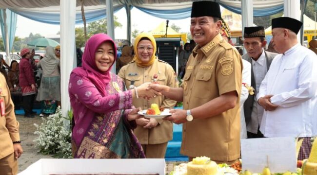 Bupati Tangerang, Moch. Maesyal Rasyid yang didampingi Wakil Bupati Tangerang memimpin pelaksanaan apel bersama dalam rangka memperingati Hari Ulang Tahun (HUT) ke-15 RSUD Balaraja yang digelar di Halaman RSUD Balaraja. Foto: Ist
