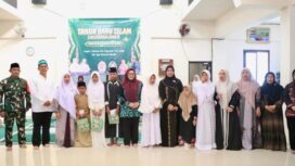 Wakil Bupati (Wabup) Tangerang, Intan Nurul Hikmah saat menghadiri kegiatan Gema Muharam 1448 H dan Santunan Anak Yatim yang diselenggarakan di Masjid Al Mujahidin, Desa Sodong, Kecamatan Tigaraksa. Foto: ist