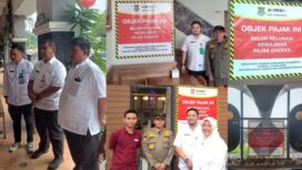 Kepala Bapenda Kabupaten Tangerang, Slamet Budi turun langsung lakukan penyegelan restoran yang tidak taat pajak. Foto: ist