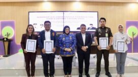 Wakil Bupati (Wabup) Tangerang, Intan Nurul Hikmah membuka seminar bertajuk “Pencegahan dan Penanganan Pelecehan Seksual di Lingkungan ASN”, Foto: ist