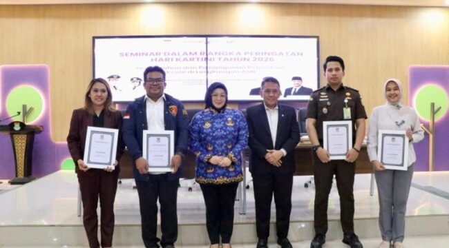 Wakil Bupati (Wabup) Tangerang, Intan Nurul Hikmah membuka seminar bertajuk “Pencegahan dan Penanganan Pelecehan Seksual di Lingkungan ASN”, Foto: ist