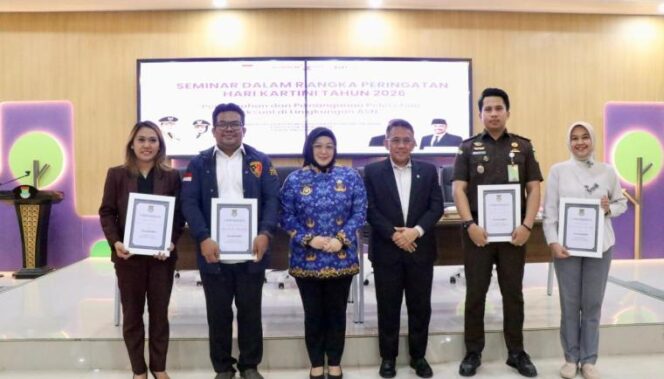 
 Wakil Bupati (Wabup) Tangerang, Intan Nurul Hikmah membuka seminar bertajuk “Pencegahan dan Penanganan Pelecehan Seksual di Lingkungan ASN”, Foto: ist