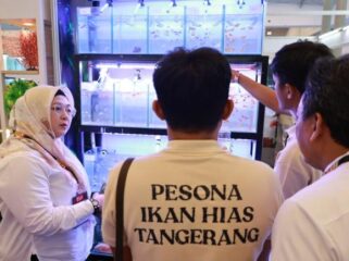 Wakil Bupati Tangerang Intan Nurul Hikmah saat menghadiri 