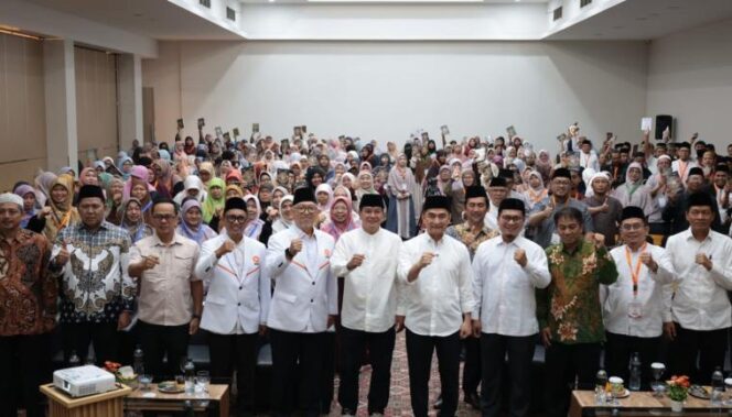 
 Bupati Tangerang Moch. Maesyal Rasyid menghadiri penutupan Quranic Impact Training (Q-IMPACT) Banten. Foto: ist