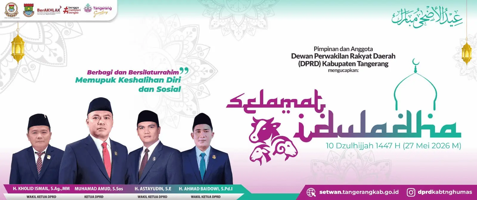 idul adha dprd kab tangerang