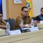 Wali Kota Serang Budi Rustandi saat Rapat Koordinasi Pembahasan PSEL Cilowong bersama Gubernur Banten Andra Soni dan Wali Kota Cilegon. Foto: Ist
