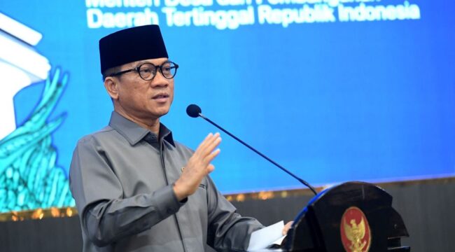 Menteri Desa dan Pembangunan Daerah Tertinggal (Mendes PDT) Yandri Susanto. Foto: Ist