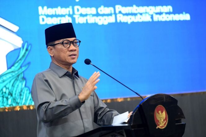 
 Menteri Desa dan Pembangunan Daerah Tertinggal (Mendes PDT) Yandri Susanto. Foto: Ist